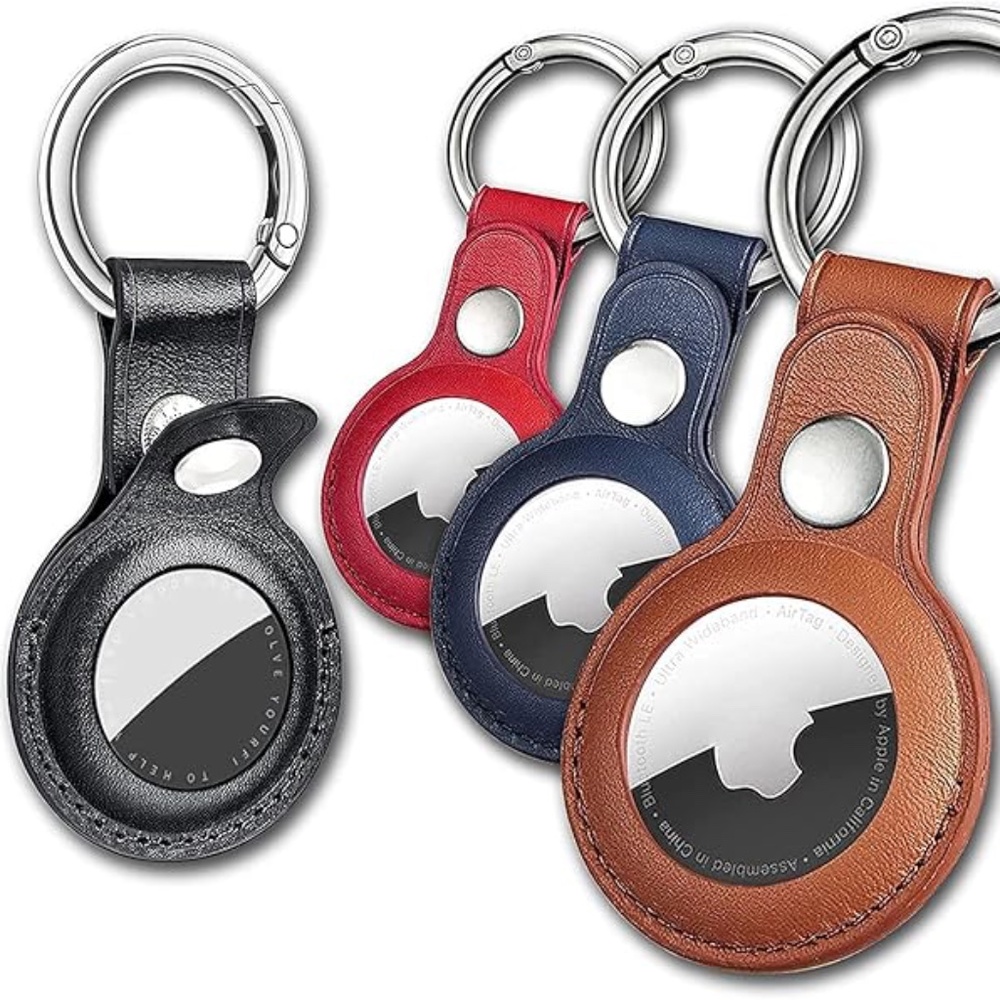 NIOB Set of 4 AirTag Keychains for Apple Airtags